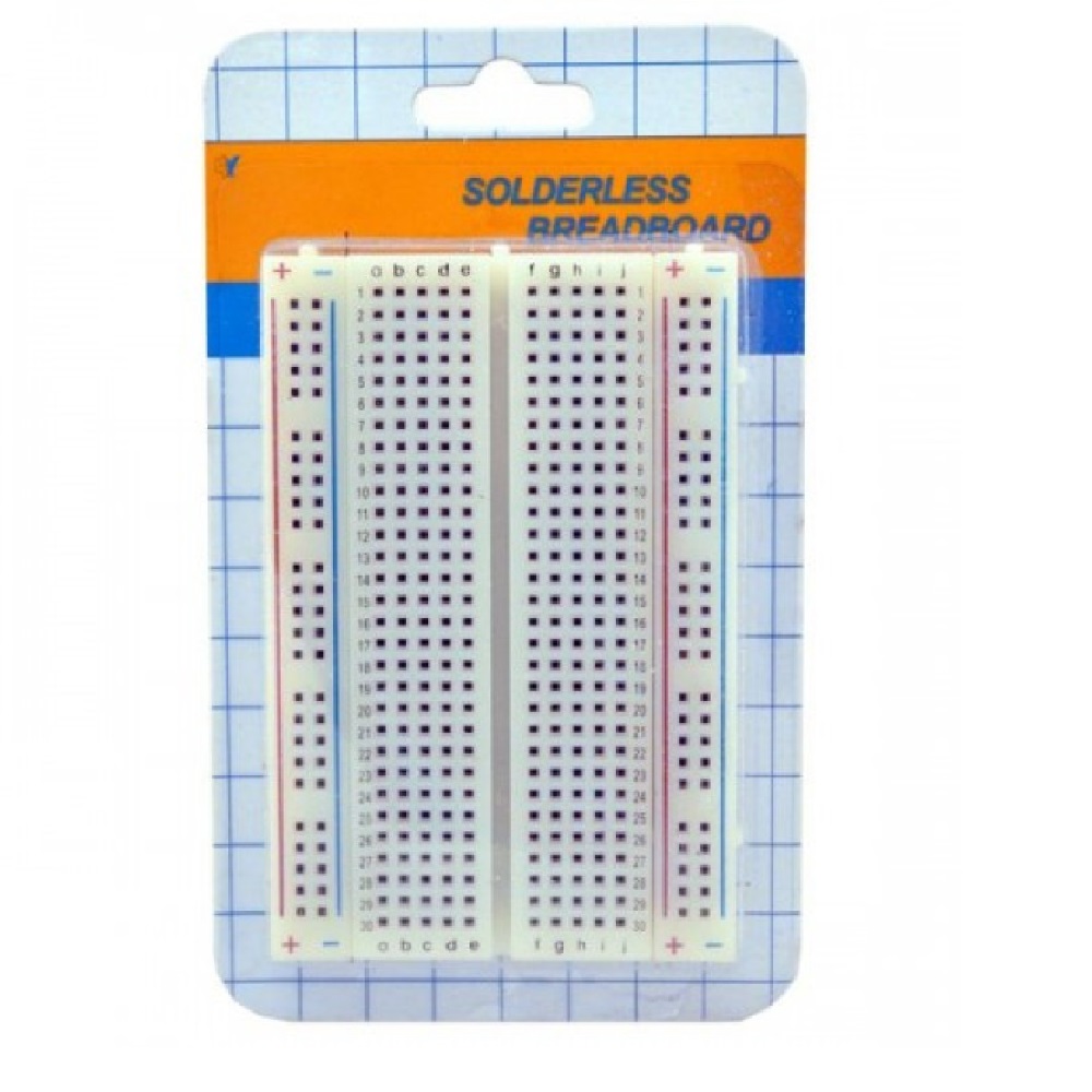 Solderless Breadboard 400 Points For Circuit Making & Testing