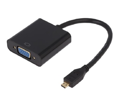 Micro HDMI to VGA cable					