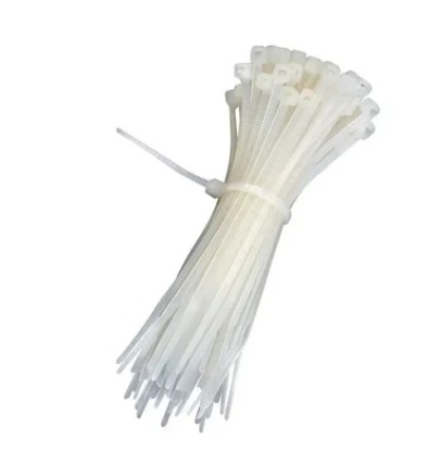 150mm Self Locking Adjustable Nylon Cable Ties | Zip Ties 12pcs.