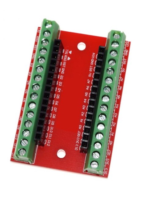 Nano IO Shield Expansion Board Arduino Screw Terminals