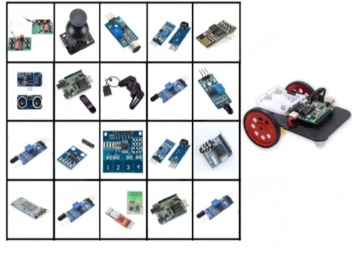 Multipurpose Robotics Learning Course Kit with Source Cod