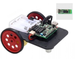 Bluetooth operated Robot DIY Kit, For Robotics Applications