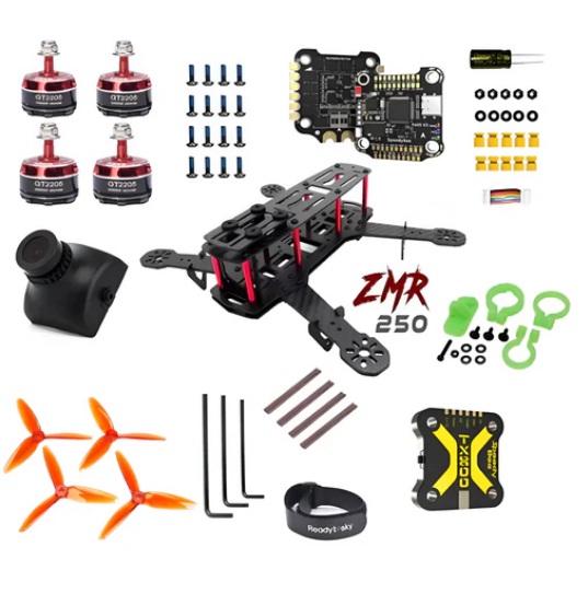 ZMR250 Freestyle 3s-4s Analog FPV Drone Kit