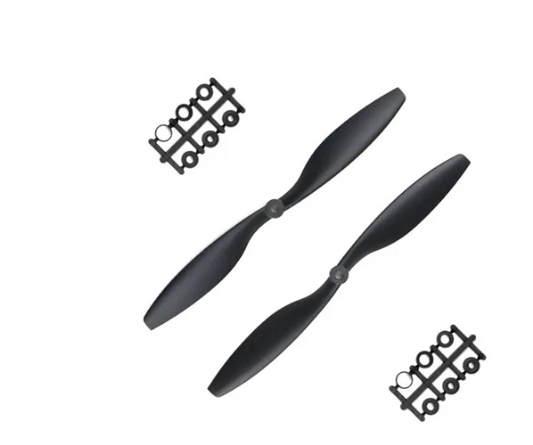 1045 ABS Black HD Propellers 1CW+1CCW - 1pair.