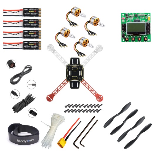 KK2.1.5 Flight Controller F330 Quadcopter Drone Kit - Without tx