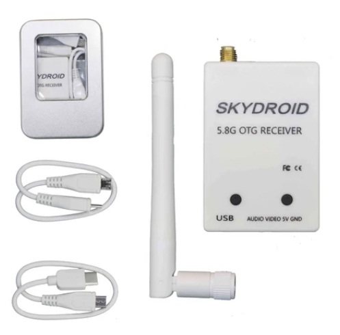 Skydroid 5.8G UVC OTG Android Audio and Video Receiver For FPV Drone.