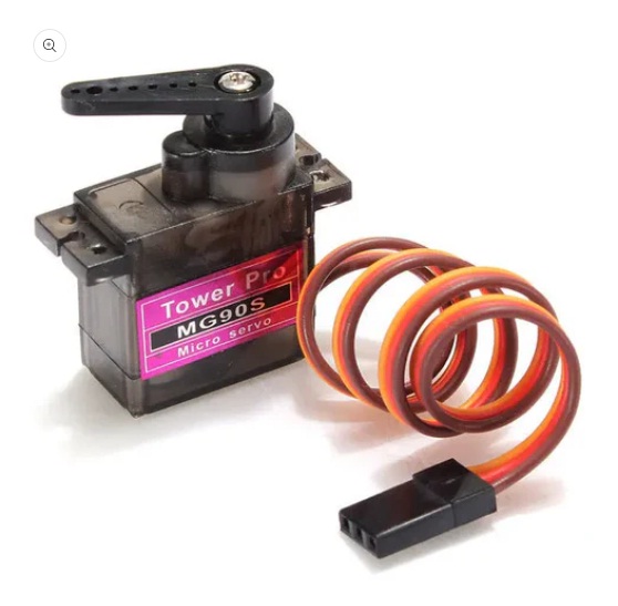 Tower Pro 9g Micro SG90S 180° Metal Gear Servo Motor (Original Tower Pro).