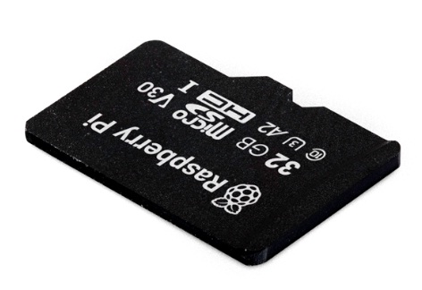 Official Raspberry Pi Micro SD Card 32GB A2 Class – Unprogrammed			