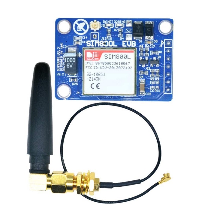 SIM800L V2 5V Wireless GSM GPRS MODULE Quad-Band with Antenna								